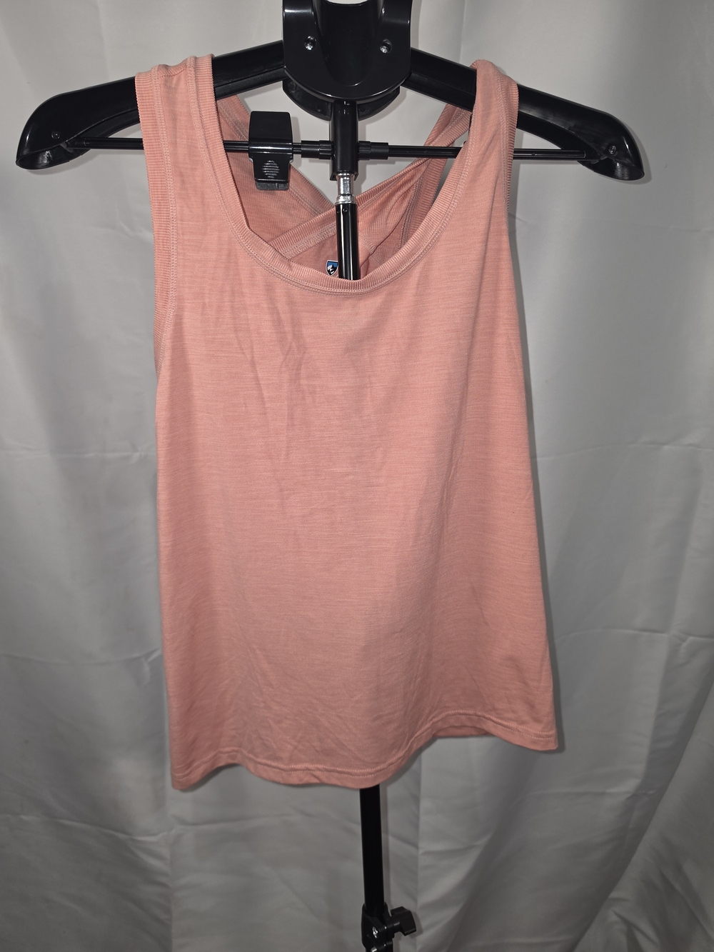 KÜHL Women’s M Coral Pink Open Back Racerback Tank Top Outdoor Hiking Gorpcore